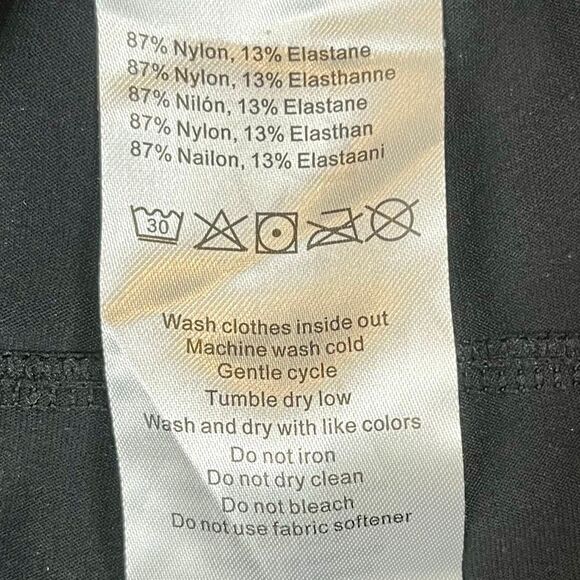 Yogipace Women’s Black Drawstring Pull-on Elastic Waist Pants Large - Picture 5 of 9